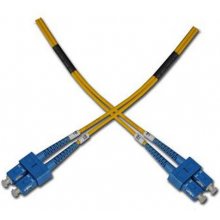 Opticord 1m SC/SC fibre optic cable Yellow