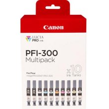 Canon PFI-300 ink cartridge 10 pc(s)...