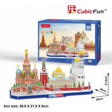 Cubic Fun Puzzle 3D City Line Moscow