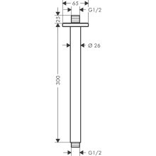 Hansgrohe Vernis Shape 30 cm, 26407670