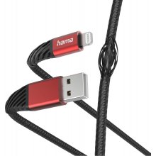 HAMA 00201538 Extreme Charging Cable USB-A -...