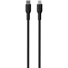 Puro Cable Soft USB-C/Lightning 1.5m, Black