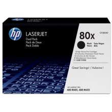 HP 80X 2-pack High Yield Black Original...