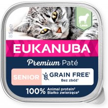 Eukanuba Senior lamb wet food for cats 85 g