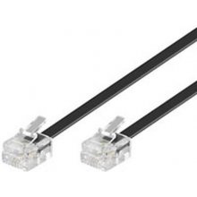 Goobay 10m RJ-11 Cable Black