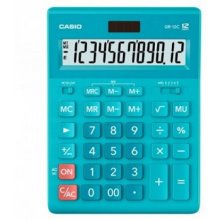Casio CALCULATOR R-12C-GN OFFICE LIME GREEN...