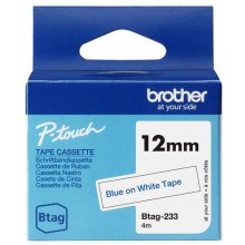 Brother Schriftband 12mmx4m blau/weiß...