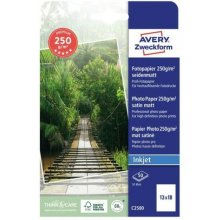 Avery C2580 photo paper White Semi-gloss