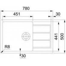 FRANKE SID 611-78XL, 114.0499.818