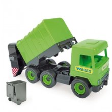 Middle Truck Garbage truck зелёный in box