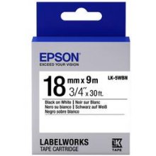 Epson TAPE LK-5WBN STD BLK-/WHT 18/9