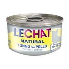 LeChat Natural Tuna with Chicken 80 gr -...