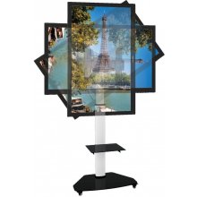 Techly Mobile TV stand for 37-70 inches 40...