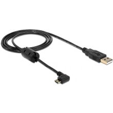 DELOCK USB Kabel A -> Micro-B 90° St/St...