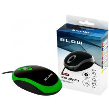 Мышь BLOW Optical mouse MP-20 USB green