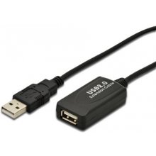 Digitus USB 2.0 Repeater cable, USB A M / A...