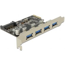 DeLOCK PCI Expr Card 4x USB3.0 ext