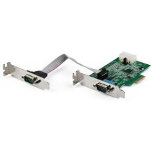 STARTECH 2 PORT RS232 SERIAL PCIE CARD PCI...