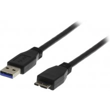 DELTACO USB 3.0 cable, Type A male - Type...