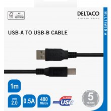 Deltaco USB-B 2.0 cable suitable for...