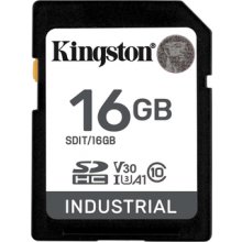 Mälukaart KINGSTON Industrial 16GB SDHC...