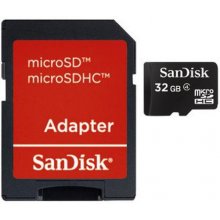 Mälukaart SANDISK microSDHC 32GB Class 4