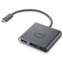 Dell Black | USB-C Male | HDMI Female; USB...