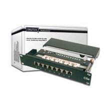 Digitus Patch panel 10 inches 8-ports RJ-45...