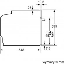 Духовка BOSCH Serie 4 HQA334EB3 oven 71 L...