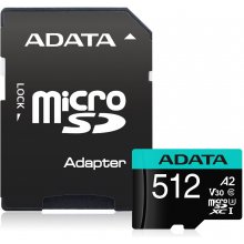 ADATA MEMORY MICRO SDXC 512GB W / AD...