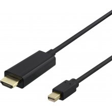 DELTACO mini DisplayPort kuni HDMI kaabel...