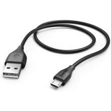 Hama Kaabel USB A - USB micro, 1,5m, must