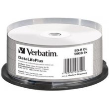 Verbatim 1x25 BD-R Blu-Ray 50GB 6x Speed...