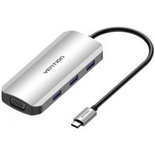 Vention USB-C to HDMI/VGA/USB 3.0x3/PD...