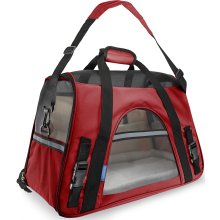 Freedog Fly transpordikott punane 48x25x33cm