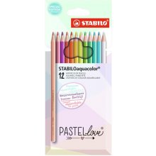 Stabilo colored pencils Aquacolor...