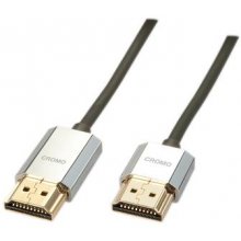 LINDY HDMI High Speed Kabel CROMO Slim...