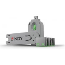 Lindy USB Port Blocker - Pack of 4 Colour...