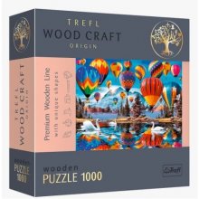 Gra puzzle drewniane 1000 elementów Kolorowe...
