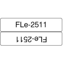 Brother FLE2511 label-making tape Black on...