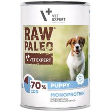 VetExpert RAW PALEO Puppy Monoprotein Cod -...