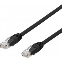 Deltaco Patch cable U/UTP Cat6, 1m, UV...