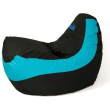 Go Gift Sako bag pouffe Bolid black-blue XXL...