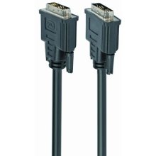 Gembird DVI-D/DVI-D 1.8m DVI cable Black