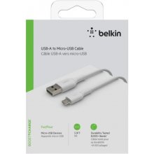 Belkin MICRO-USB/USB-A CABLE PVC 1M WHITE