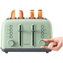 BUYDEEM 4 Slice Toaster, model DT640E, color...