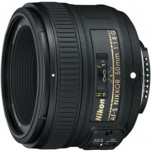 Nikon AF-S NIKKOR 50mm f/1.8G SLR Standard...