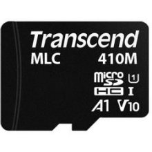 TRANSCEND microSDHC410M 4 GB MicroSDHC MLC...