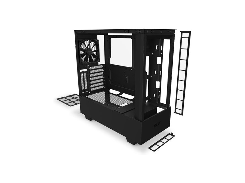 Nzxt Pc Case H510 Elite With Window Black Ca H510e B1 Ox Ee