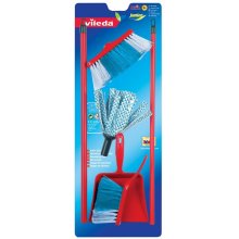 Klein Vileda cloth mop с brush и pan set
